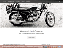 Tablet Screenshot of motopreserve.com